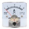Amperomierz analog n/t 20A DC 5x5cm