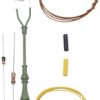 Viessmann Modelltechnik H0 Lampa gazowa pojedyncza Zestaw do złożenia 6728 1 szt.