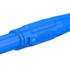 Adapter z wtykiem bananowym Męski Śruba typ Wtyk bananowy Niebieski 32A Staubli rozmiar 4 mm