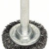 Szczotka tarczowa, 30 mm, 0,2 mm, 4500 U/ min, 6 mm Bosch Accessories N/A N/A Ø trzonka 6 mm 2608622110 1 szt. Bosch Acc