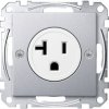 Merten Gniazdo elektryczne System M aluminiowy MEG2156-0460 1 szt.