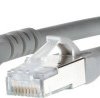 kabel LAN Metz Connect 1308457033-E, 1 szt., RJ45, CAT 6a, S/FTP, 7.00 m, szary