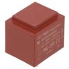 Transformator zalewany, Moc: 2,8VA, Upierw: 230VAC, Iwyj: 311mA, Uwyj: 9V, na PCB BV302S09028