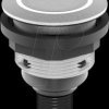STLRGI0090C005 Pushbutton - 1 S, bell, silver, LED-Ring green