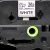 Labelling tape cartridge, 24 mm, tape white, font black, 8 m, TZE-N251