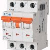 Wyłącznik nadprądowy MCB, Typ C, 3-biegunowy, 63A, 400V, 48V, na szynę DIN, Eaton, PXL, S200