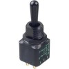 Toggle switch, black, 2 pole, latching, On-Off-On, 4 A/28 VDC, 12149X778