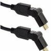Przyłącze HDMI -HDMI 1.4 obrotowe -3m