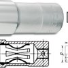 Hazet 880KF zewnętrzny sześciokąt Nasadka do świec zapłonowych 20.8 mm 13/16