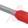 Końcówka tulejkowa izolowana 1mm² długość 8mm Czerwony średnica 1.7mm Izolowane Altech