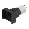 Element wykonawczy przycisku, Siłownik, do uzytku z: Urządzenia przełączające, Czarny, Utrzymane