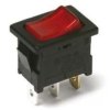 Przełącznik kołyskowy Wł.-wył. Nie 10 A SPST Czarny, biały IP65 C & K
