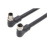 Kabel przemysłowy konfekcjonowany ze złączem Złącze M12 długość 15m Rodzaj A Żeńskie Złącze B Złącze M12