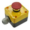 Przełącznik; bezpieczeństwa; przyciskowy; SDL16-JBPC1C1; ON-(OFF); grzybkowy; 1 tor; czerwony; bez podświetlenia; monostabilny;