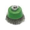Faithfull 0107514430 Wire Cup Brush 75mm M14x2, 0.30mm Stainless Steel Wire