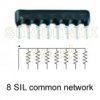 10K Ohm 7 resistor common rail network (008103) - Eurohm
