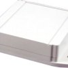 ABS enclosure, (L x W x H) 119 x 119 x 37 mm, light gray (RAL 7035), IP67, 1555NF17GY