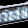 125913 LED nameplate, 11x44 pixels, USB - Frame: plain - LED white