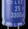 ELXZ250ELL332ML30S Elko radial, 3300 µF, 25 V, 105°C, Low ESR, 16 x 30 mm, RM 7.5