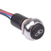 Air Recirculation illuminated Automotive Momentary 12mm Push Button Switch SPST IP67