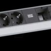 902.402 DESK2 3x protective contact 3x ABD GST18 Inox
