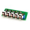 Selektor wejść audio stereo 4 wejścia 1 wyjście RCA - zlutowany KIT AVT 3240
