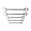 Gedore RED 3300849 Combination Ratchet Wrench Set 5 Pieces 8-19 mm