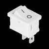 6A 250V 2-pin SPST ON-OFF Rocker Switch RS601, White