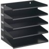 Durable 336001 Sorting tray Black A4 No. of compartments: 5