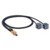 Kabel Konfekcjonwany-Rozdzielacz Złącze M12 Duo/2X Złącze Zaworowe A 3Pin 2M...