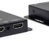 Ekstender Manhattan 207461 207461, HDMI, LAN (10/100/1000 MBit/s) - IR (podczerwień), przez kabel sieciowy RJ45, 1920 x