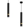 Lampa wisząca JOKER BLACK/GOLD 1xGU10 MLP6079 Milagro