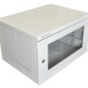 Szafa 19 Wisząca Eco 6U 540X400 Ral7035 Szkło