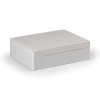 Obudowa Cubo S 175x250x75mm podstawa 50mm boki gładkie pokrywa szara IP67 PC SPCP182508G