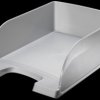 52330084 Leitz Plus letter tray, jumbo, silver