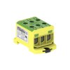 Zacisk uniwersalny żółto-zielony 3xAl/Cu 1,5-50mm² 1500V złączka szynowa OTL50-3 Morek