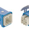 Harting 10360080010 Zestaw złączy męskich Łączna ilość styków: 8 1 szt.