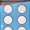 1516-0248 Lithium button cell CR2430, 6-unit blister pack