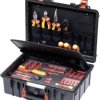 Walizka narzędziowa z wyposażeniem Wiha Set L Mechatronik 62tlg 45833
