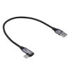 Kabel Usb Akyga Ak-Usb-58 Usb Type A (M) / Usb Type C (M) Kątowy Ver. 2.0 60W...