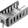 Clip-on heatsink, (L x W x H) 26 x 13 x 9 mm, 24.4 K/W, solderable surface, 10037139