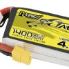 Pakiet akumulatorów (LiPo) 14.8 V 1400 mAh 130 C Tattu Blok XT60