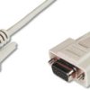 Extension cable, 10 m, D-Sub plug, 9 pole to D-Sub socket, 9 pole, AK-610203-100-E