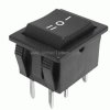 Przełącznik I-0-II chwilowy 16A 250V~ KCD2 czarny