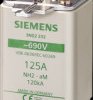 NH fuse NH2, 160 A, aM, 400 V (DC), 690 V (AC), 120 kA breaking capacity, 3ND2236