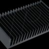 SK 81/75/SA Heat sink, 75 mm, aluminum, 2.5 K/W.