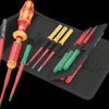 05006605001 Schraubendrehersatz, Wechselklingen, Kraftform Kompakt VDE, 15-t