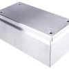 Skrzynka zaciskowa Stal nierdzewna 300 x 150 x 120mm Niemalowany IP66 liczba otworów 0 RS PRO