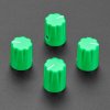 Green Micro Potentiometer Knob - 4 pack