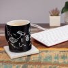 Raspberry Pi Black Design Ceramic Mug